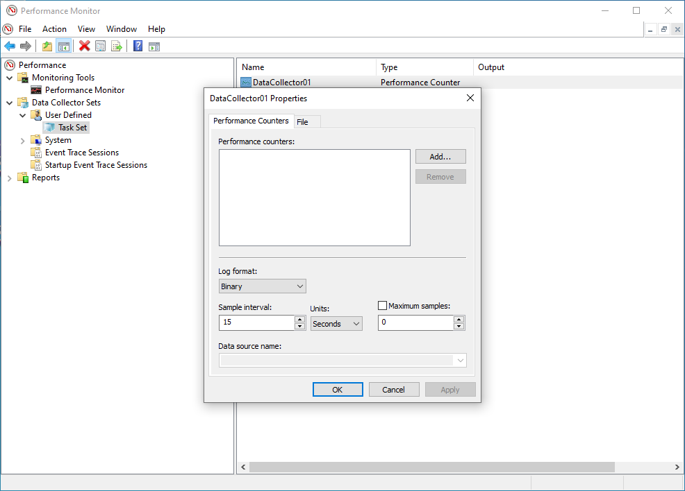 Windows Performance Monitor