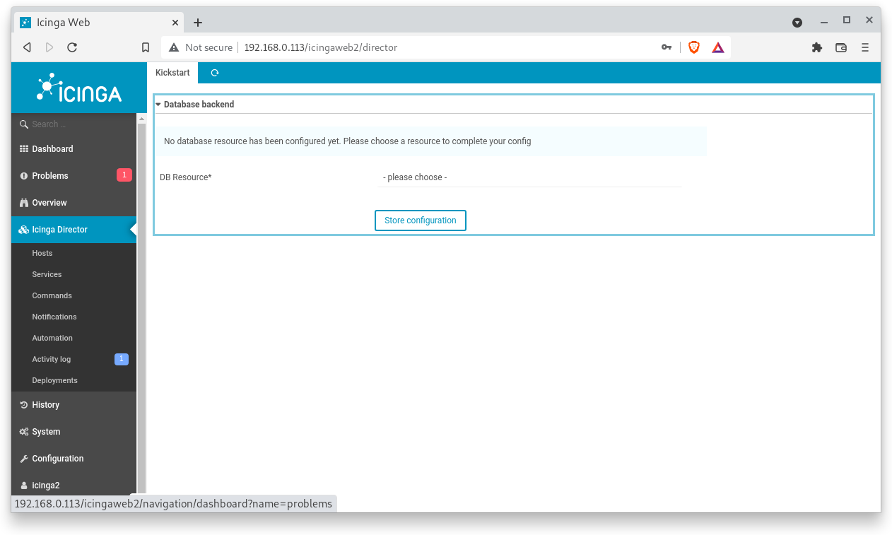 Icinga Web 2 Director